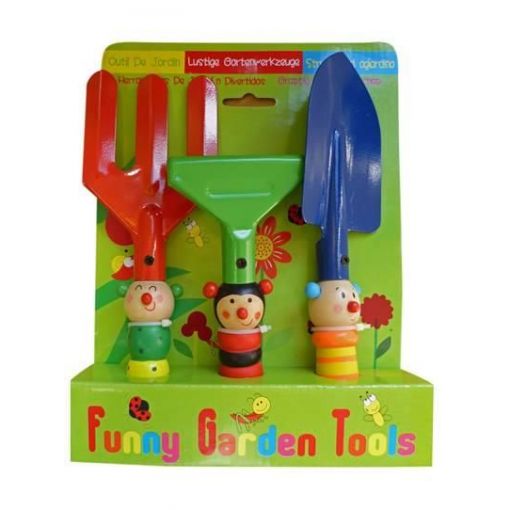 Wooden Garden Tool Set