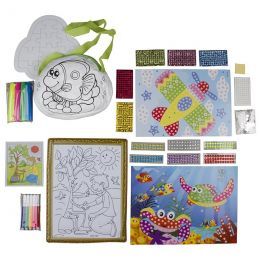 Busy Bag - Mini Arts & Crafts Set BOY (4-6 Years) Assorted Designs