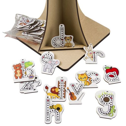 Classroom Learning Alphabet Tree Set - English