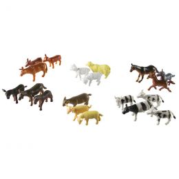 Farm Animals - Mothers and Babies (18pc)