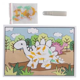 Craft Kit -  Dinosaur Confetti Kit (A5)