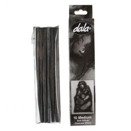 Charcoal - Sticks Medium (10pc) - Dala