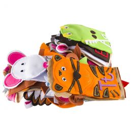 Hand Puppets - Alphabet Animals (26pc) - Open Mouth