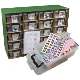 FunSciTek - Arts & Craft Activity Kit (20 drawer)