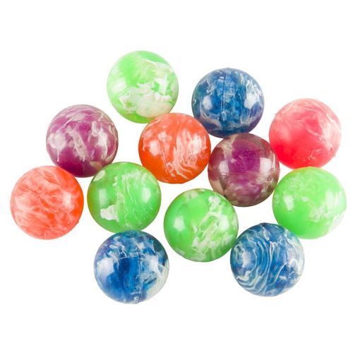 Rubber Ball (12pc) - Hi Bounce (~3cm)