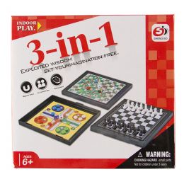 3-in-1 Magnetic Games