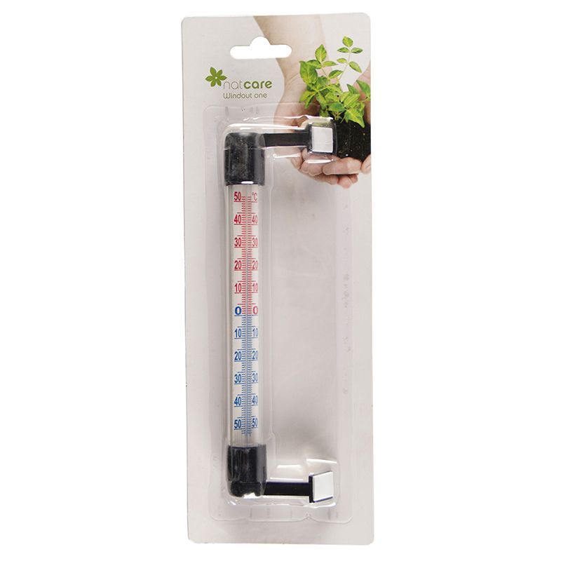 Indoor Window Thermometer - Tube/Window - Assorted
