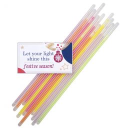 Festive Season Kit 2 - Glow Stick & Card (20pc)