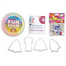 Festive Season Kit 3 - Fun Foam, Cutters & Card (4pc)