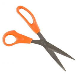 Scissors - 21cm Right Hand Economy - Orange