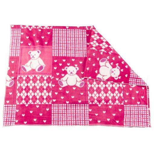 Sleeping Blanket (Fleece) (120 x 150cm) - Assorted