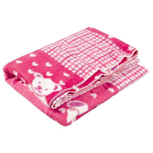 Sleeping Blanket (Fleece) (100 x 150cm) - Assorted