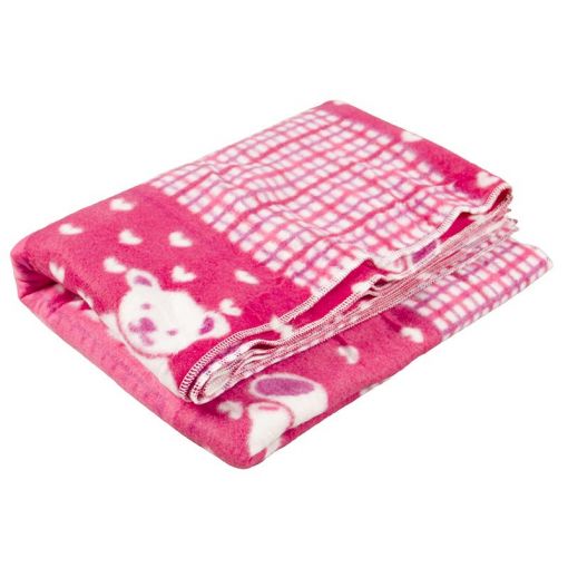 Sleeping Blanket (Fleece) (120 x 150cm) - Assorted