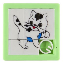 Sliding Puzzle Tray - Small (50x50mm) - Assorted Designs