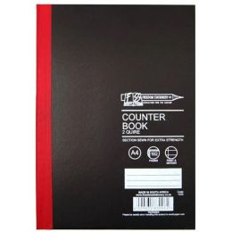 Counter Book - A4 2-Quire (192p) - Feint & Margin