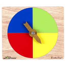 Colour Spinner - Wood (4 primary colours)