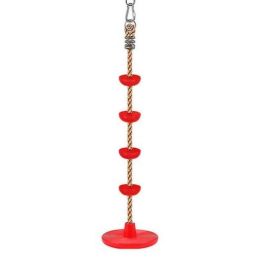 Monkey Rope Swing with Climbing stones - Plastic - Assorted Colours