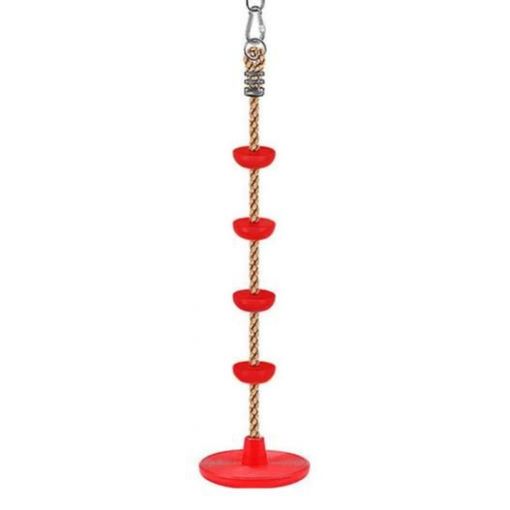 Monkey Rope Swing with Climbing stones - Plastic - Assorted Colours