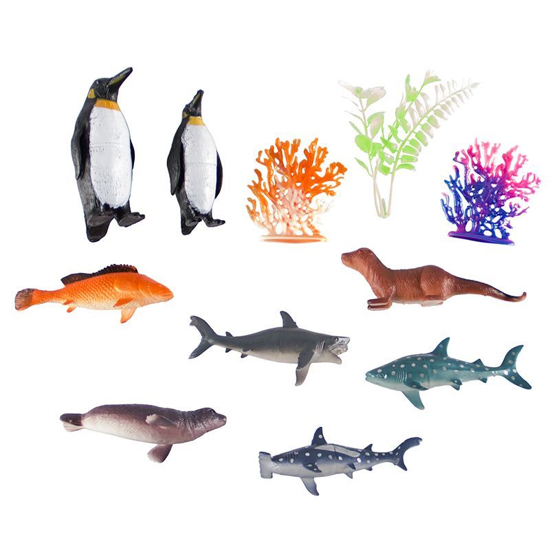 Sea Creatures - Medium & Large Assorted (8pc) & Accessories