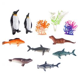 Sea Creatures - Medium & Large (8pc) & Accessories