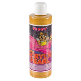 Junior Acrylic Pearlescent Paint 250ml Gold