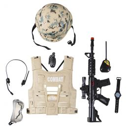 Fantasy Clothes - Combat Army Play Set (8pc)