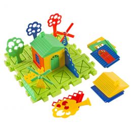 House Building Blocks in Box - Assorted (29pc)