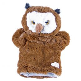 Hand Puppet Glove - Stuffed Owl (23cm)