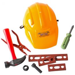 Construction - Tool Set with Helmet - Assorted
