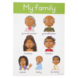 Poster - My Family (A2) - African