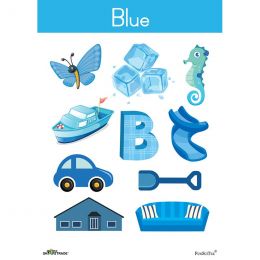 Poster - Colour - Blue (A2)