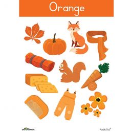 Poster - Colour - Orange (A2)