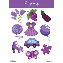 Poster - Colour - Purple (A2)