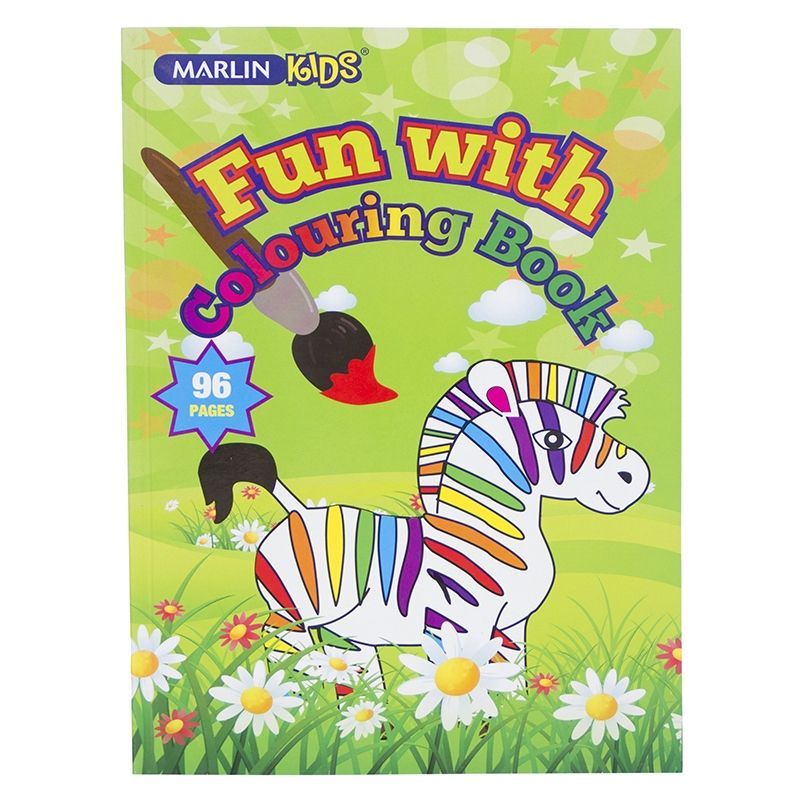 Colouring books - 96 page - Assorted