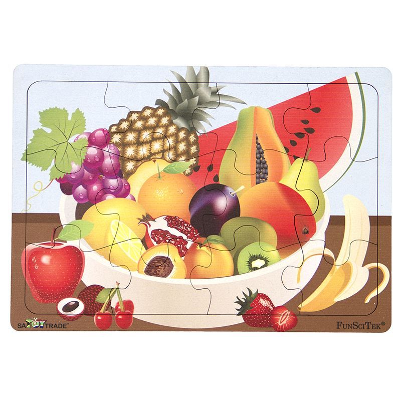 PZ Wood Frame - A4 12pc - Fruit (BB)