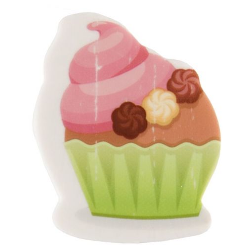 Eraser Shaped - Cupcake (Single) - Assorted