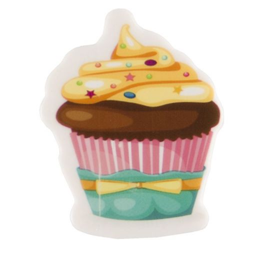 Eraser Shaped - Cupcake (Single) - Assorted