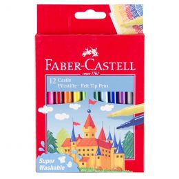 Koki - Castle Felt Tip Pens (12pc) - FaberCastell