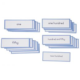 Flash Cards - Number Names - 1-200 (200pc)