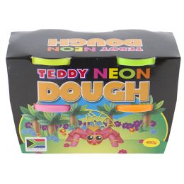 Dough - Neon Teddy Play Kit (4x100g)