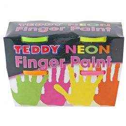 Paint Kit - Finger (4x100ml) - Neon