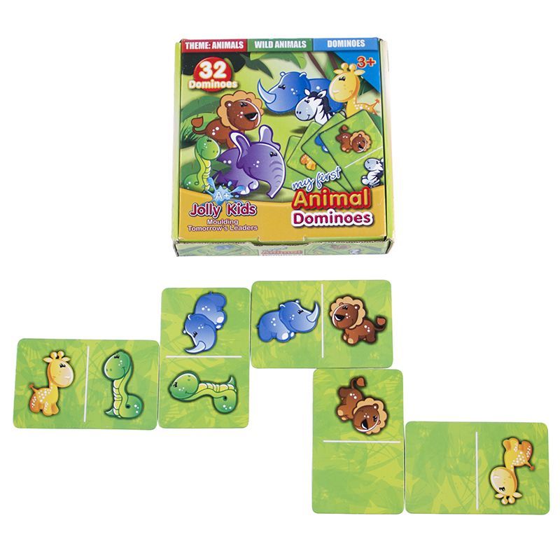 Dominoes Wild Animals (32pc)