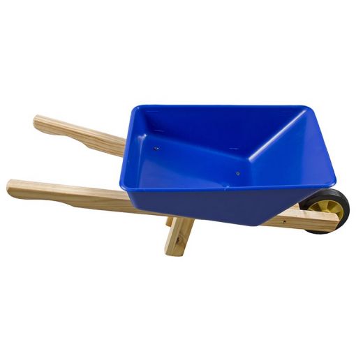 Wheelbarrow - Wood Frame Plastic Bucket