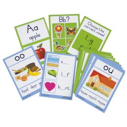 Flash Cards (A6) - Alphabet & Phonics (40pc)