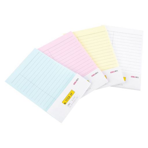 Sticky Notes 40sheets/pad 152x102mm - Assorted - Deli