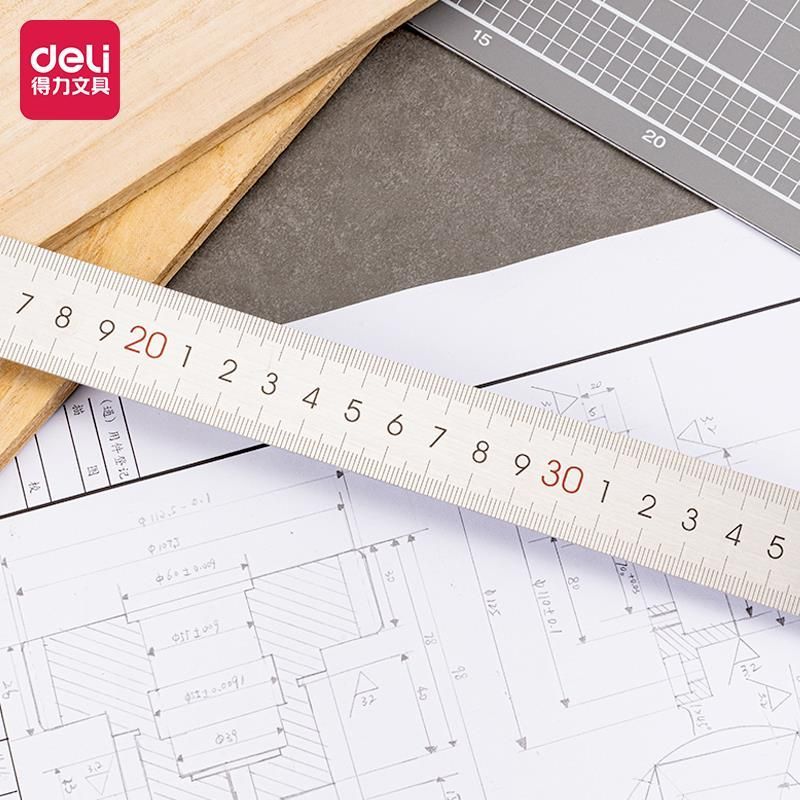 Ruler - 50cm Metal  - Deli