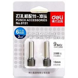 Deli High Quality Punching Drills (2pc) 6x30mm - Deli