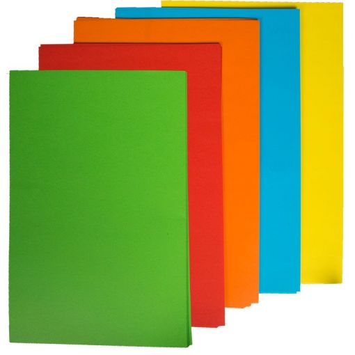 Paper A4 - 80gsm (100 sheets) - Bright Assorted