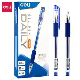Pen - Gel - Blue - Tip 0.5mm (1pc) - Daily - Deli