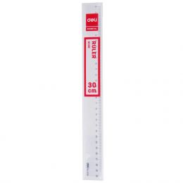 Ruler - 30cm Clear - Deli